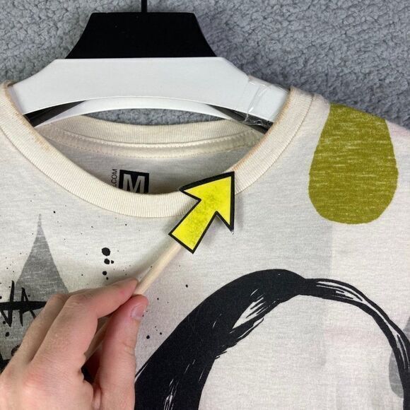 Volcom Featured Artist‎ Series T-Shirt Ramsey Dau Carriejo Tee Graphic Sz Medium - Picture 9 of 13